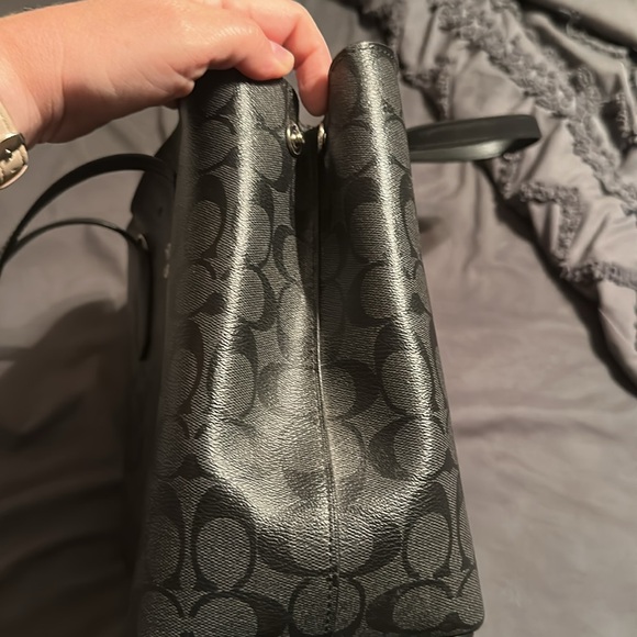 Coach Black Signature Tote - Picture 9 of 15